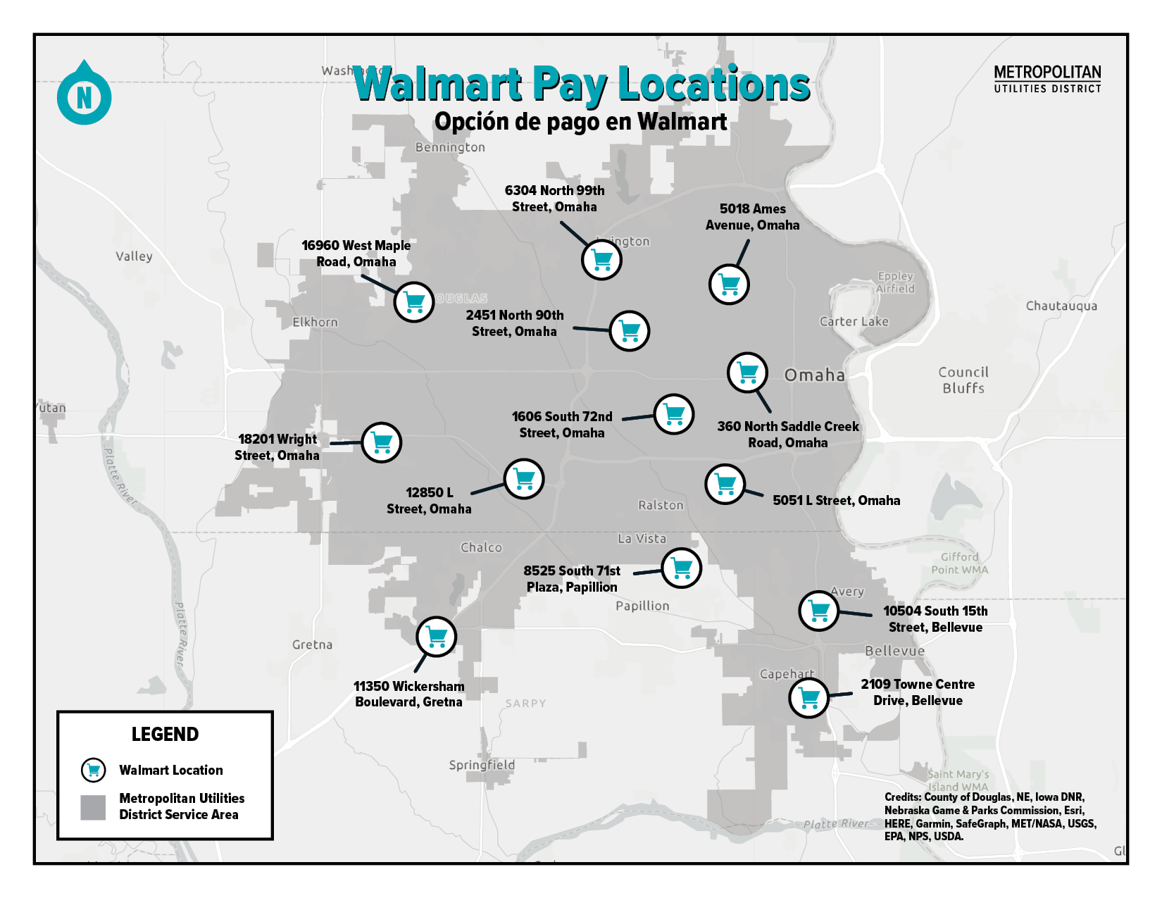 Walmart Pay locations 